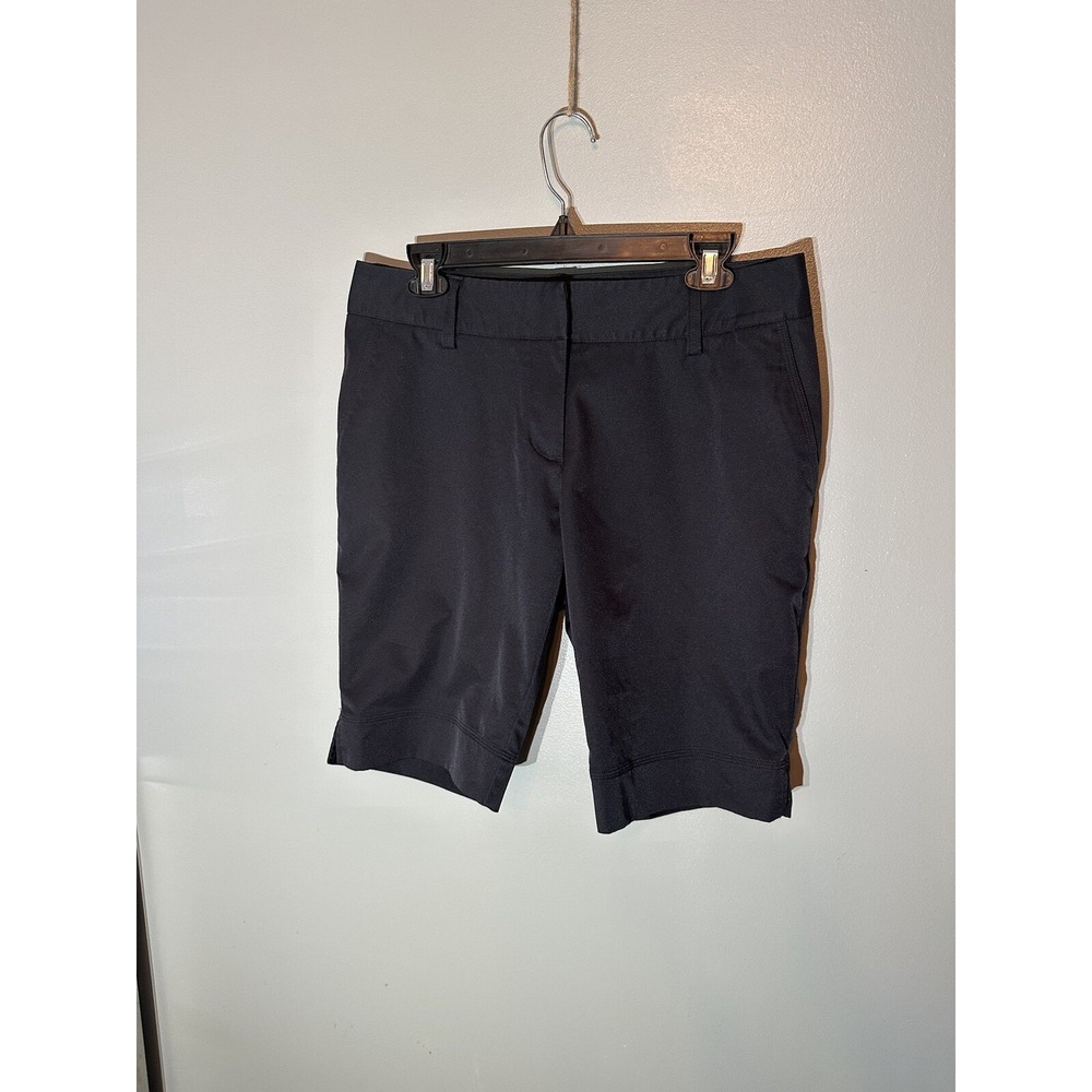 Adidas Womens Golf Shorts Black Climalite Size 8‎ Athletic Performance